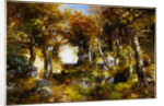 The Woodland Pool, 1909 by Thomas Moran
