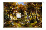 The Woodland Pool, 1909 by Thomas Moran