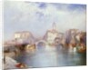 Venetian Canal, 1896 by Thomas Moran