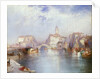 Venetian Canal, 1896 by Thomas Moran