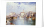 Venetian Canal, 1896 by Thomas Moran