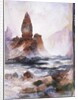 Tower Falls and Sulfur Rock, Yellowstone by Thomas Moran