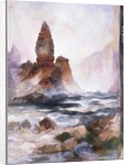 Tower Falls and Sulfur Rock, Yellowstone by Thomas Moran