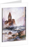 Tower Falls and Sulfur Rock, Yellowstone by Thomas Moran