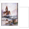 Tower Falls and Sulfur Rock, Yellowstone by Thomas Moran
