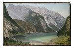Alpine Lake by Frederic Edwin Church