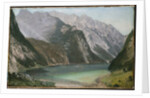 Alpine Lake by Frederic Edwin Church