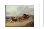 The Edinburgh to London Royal Mail Coach by John Frederick Herring Snr