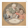 A Game of Dice by Thomas Rowlandson