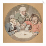 A Game of Dice by Thomas Rowlandson