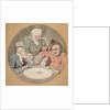 A Game of Dice by Thomas Rowlandson