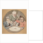 A Game of Dice by Thomas Rowlandson