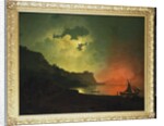 Vesuvius from Posilipo by Joseph Wright of Derby