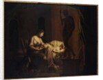 Penelope Unravelling her Web by Joseph Wright of Derby