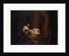 Penelope Unravelling her Web by Joseph Wright of Derby