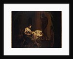 Penelope Unravelling her Web by Joseph Wright of Derby