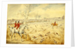 Hunting Scenes: Over the Hedge by Henry Thomas Alken