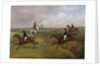 The Grand Leicestershire Steeplechase, March 12th, 1829: Dick Christian's Last Fall - Commonly Called 'A Header' by Henry Thomas Alken