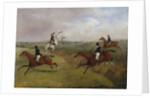 The Grand Leicestershire Steeplechase, March 12th, 1829: Dick Christian's Last Fall - Commonly Called 'A Header' by Henry Thomas Alken