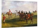 The Grand Leicestershire Steeplechase, March 12, 1829: The Start by Henry Thomas Alken