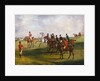 The Grand Leicestershire Steeplechase, March 12, 1829: The Start by Henry Thomas Alken