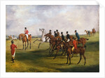The Grand Leicestershire Steeplechase, March 12, 1829: The Start by Henry Thomas Alken