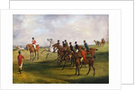 The Grand Leicestershire Steeplechase, March 12, 1829: The Start by Henry Thomas Alken