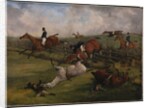 The Grand Leicestershire Steeplechase, March 12th, 1829: A Rich Scene and Such as No Other Country Can Exhibit by Henry Thomas Alken