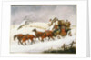 The Dover to London Coach: In Winter by Henry Thomas Alken