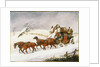 The Dover to London Coach: In Winter by Henry Thomas Alken