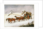 The Dover to London Coach: In Winter by Henry Thomas Alken