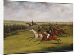 The Grand Leicestershire Steeplechase, March 12th, 1829: The Field Becomes Select by Henry Thomas Alken
