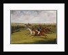 The Grand Leicestershire Steeplechase, March 12th, 1829: The Field Becomes Select by Henry Thomas Alken