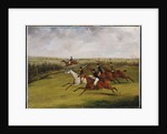 The Grand Leicestershire Steeplechase, March 12th, 1829: The Field Becomes Select by Henry Thomas Alken