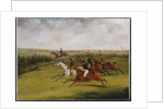 The Grand Leicestershire Steeplechase, March 12th, 1829: The Field Becomes Select by Henry Thomas Alken
