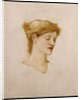 The Head of a Woman by Edward Coley Burne-Jones