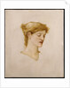 The Head of a Woman by Edward Coley Burne-Jones