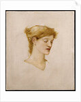 The Head of a Woman by Edward Coley Burne-Jones