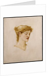 The Head of a Woman by Edward Coley Burne-Jones