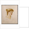 The Head of a Woman by Edward Coley Burne-Jones