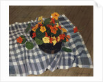 Bowl of Nasturtiums by Felix Edouard Vallotton