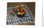 Bowl of Nasturtiums by Felix Edouard Vallotton