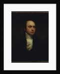 Portrait of Sir Francis Chantrey, in a dark jacket and white cravat by Henry Raeburn