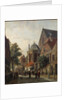 A Dutch Street Scene, 1867 by Adrianus Eversen