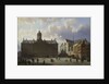 Dam Square with the Royal Palace, Amsterdam, 1855 by Cornelius Springer