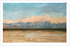 The Sea at Palavas, 1870 by Gustave Courbet