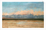 The Sea at Palavas, 1870 by Gustave Courbet