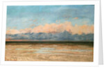 The Sea at Palavas, 1870 by Gustave Courbet