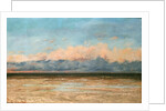 The Sea at Palavas, 1870 by Gustave Courbet