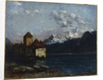 The Chateau de Chillon, 1877 by Gustave Courbet